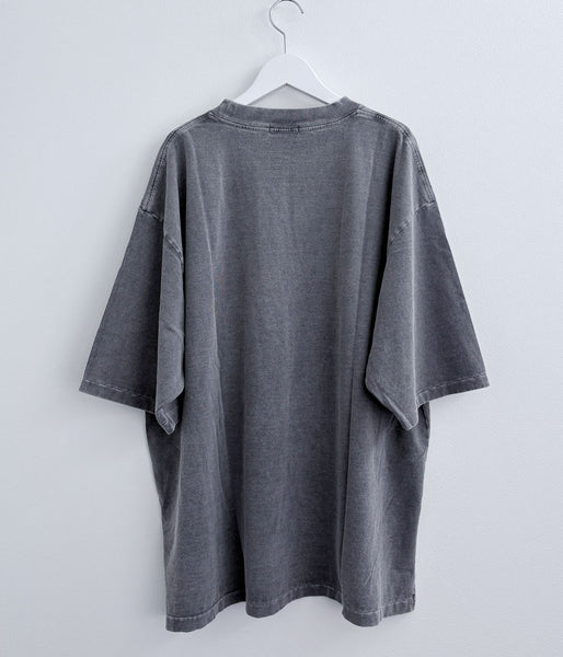 INTERIM/VINTAGE FADE BLACK  HYPER BIG POCKET T-SHIRT (POWDER)