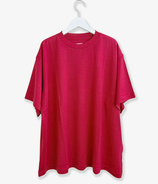 holk/WOOL S/S TSHIRT (RED)
