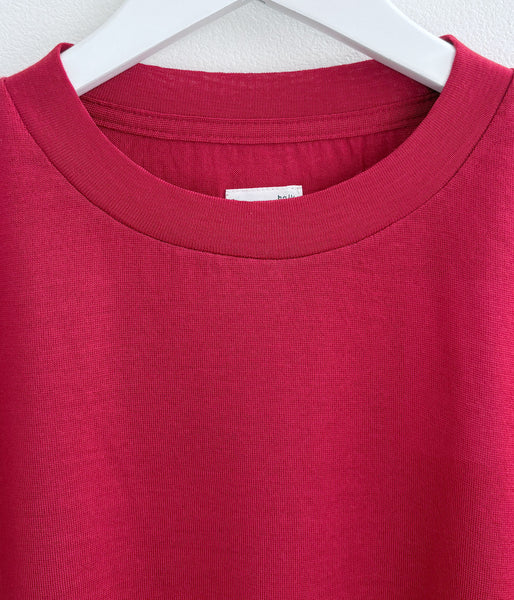 holk/WOOL S/S TSHIRT (RED)
