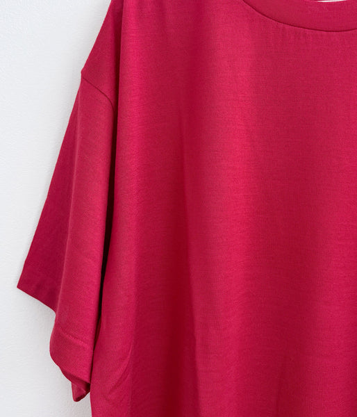 holk/WOOL S/S TSHIRT (RED)