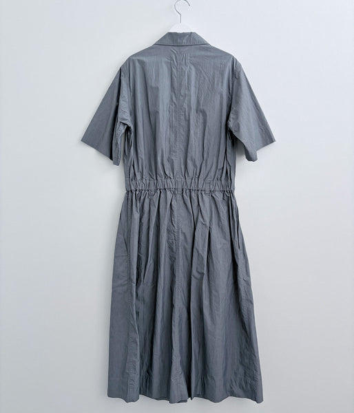 MHL./SUPERLIGHT COTTON NYLON DRESS (MID GREY)