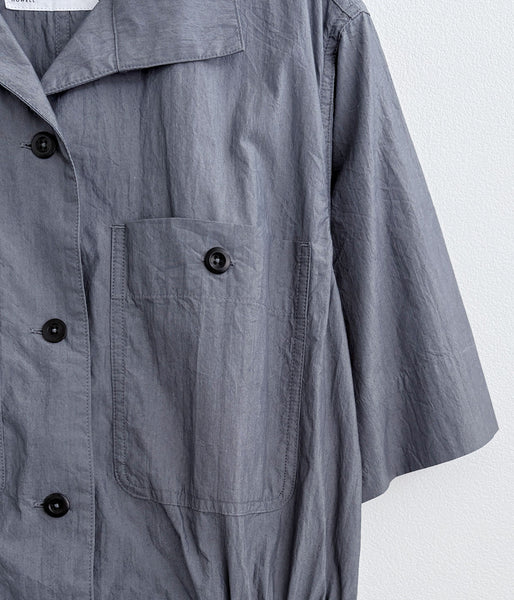 MHL./SUPERLIGHT COTTON NYLON DRESS (MID GREY)