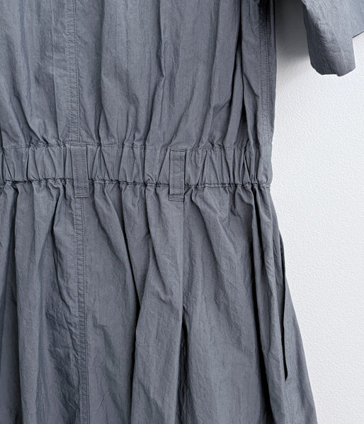 MHL./SUPERLIGHT COTTON NYLON DRESS (MID GREY)