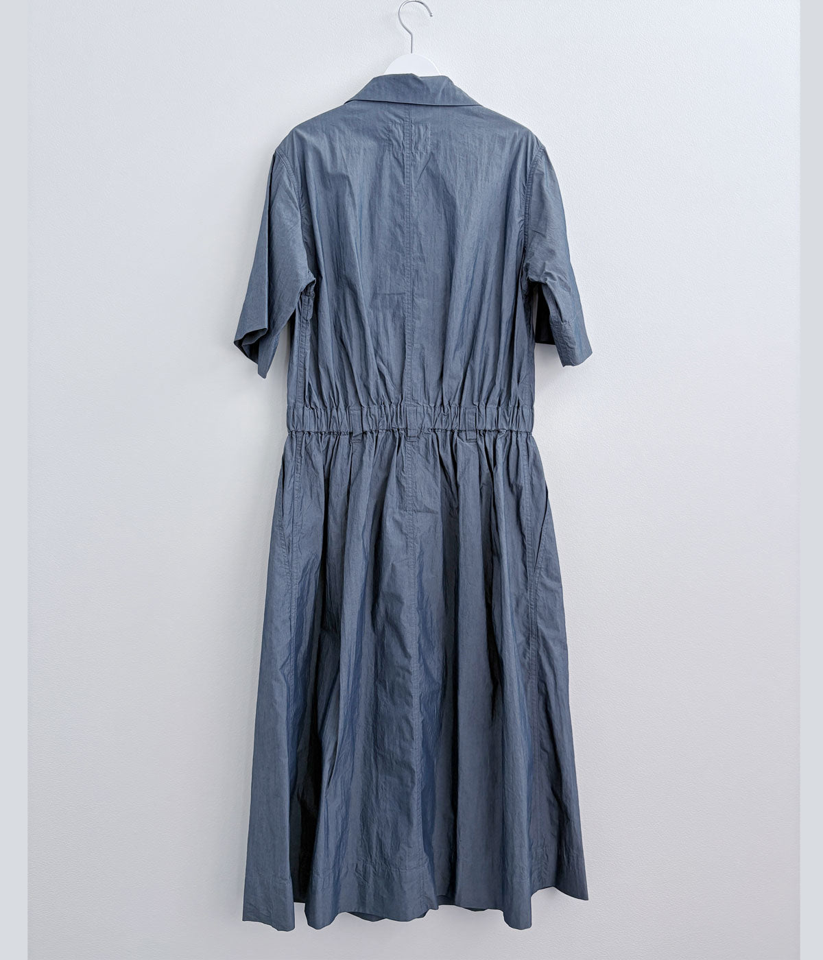 MHL./SUPERLIGHT COTTON NYLON DRESS (MID BLUE)