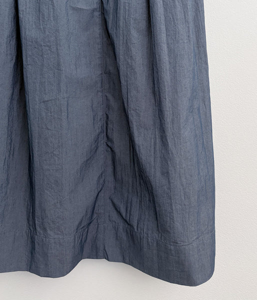MHL./SUPERLIGHT COTTON NYLON DRESS (MID BLUE)