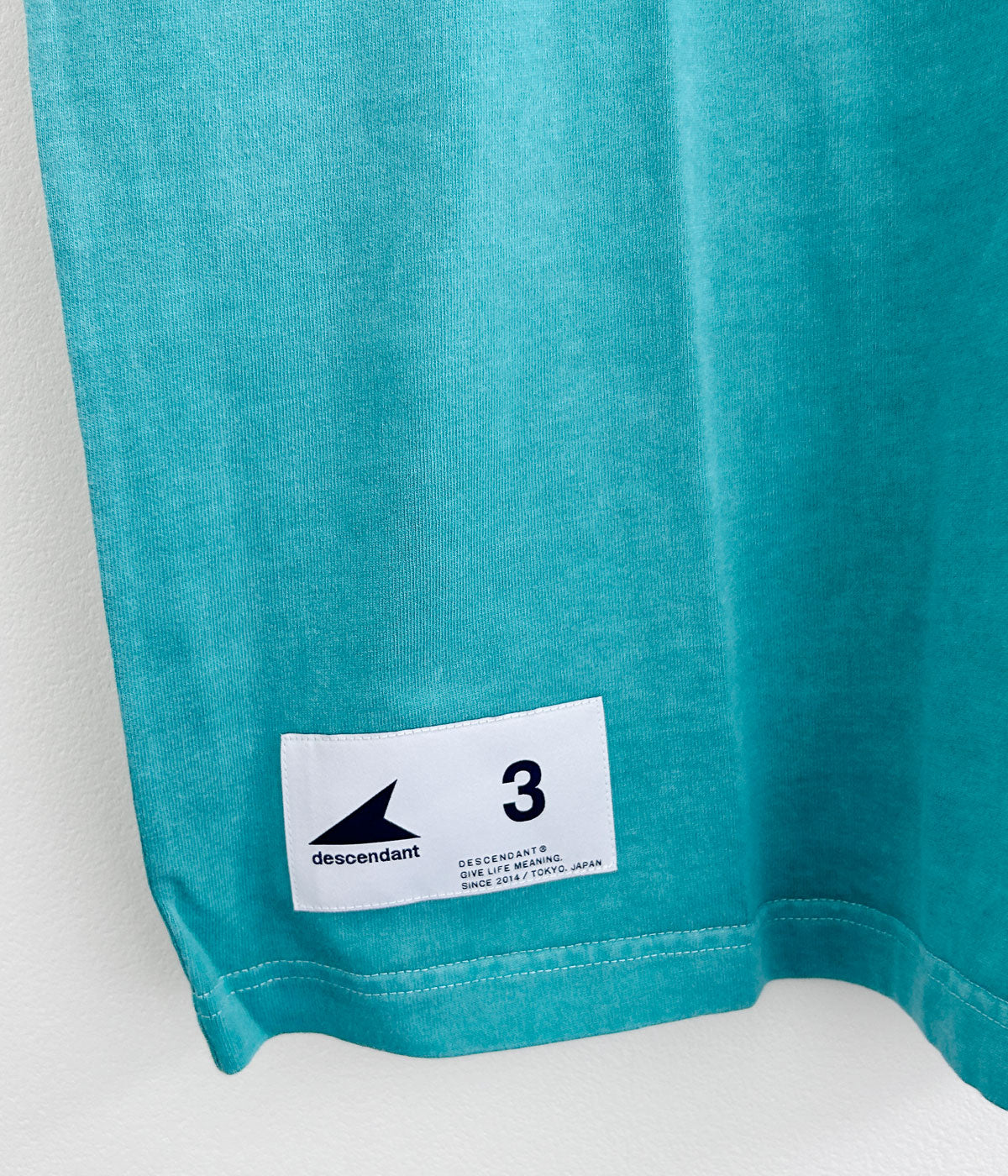 DESCENDANT/CACHALOT ORGANIC COTTON SS PIGMENT DYE (GREEN)