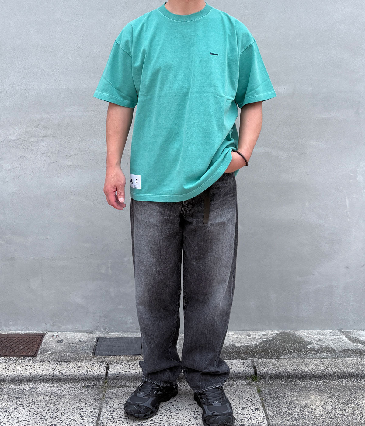 DESCENDANT/CACHALOT ORGANIC COTTON SS PIGMENT DYE (GREEN)
