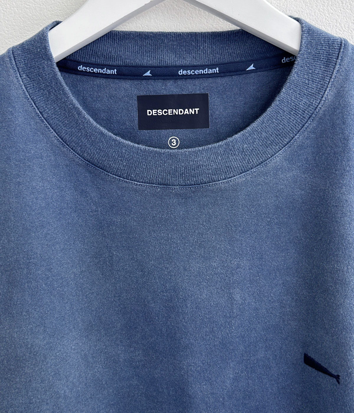 DESCENDANT/CACHALOT ORGANIC COTTON SS PIGMENT DYE (NAVY)
