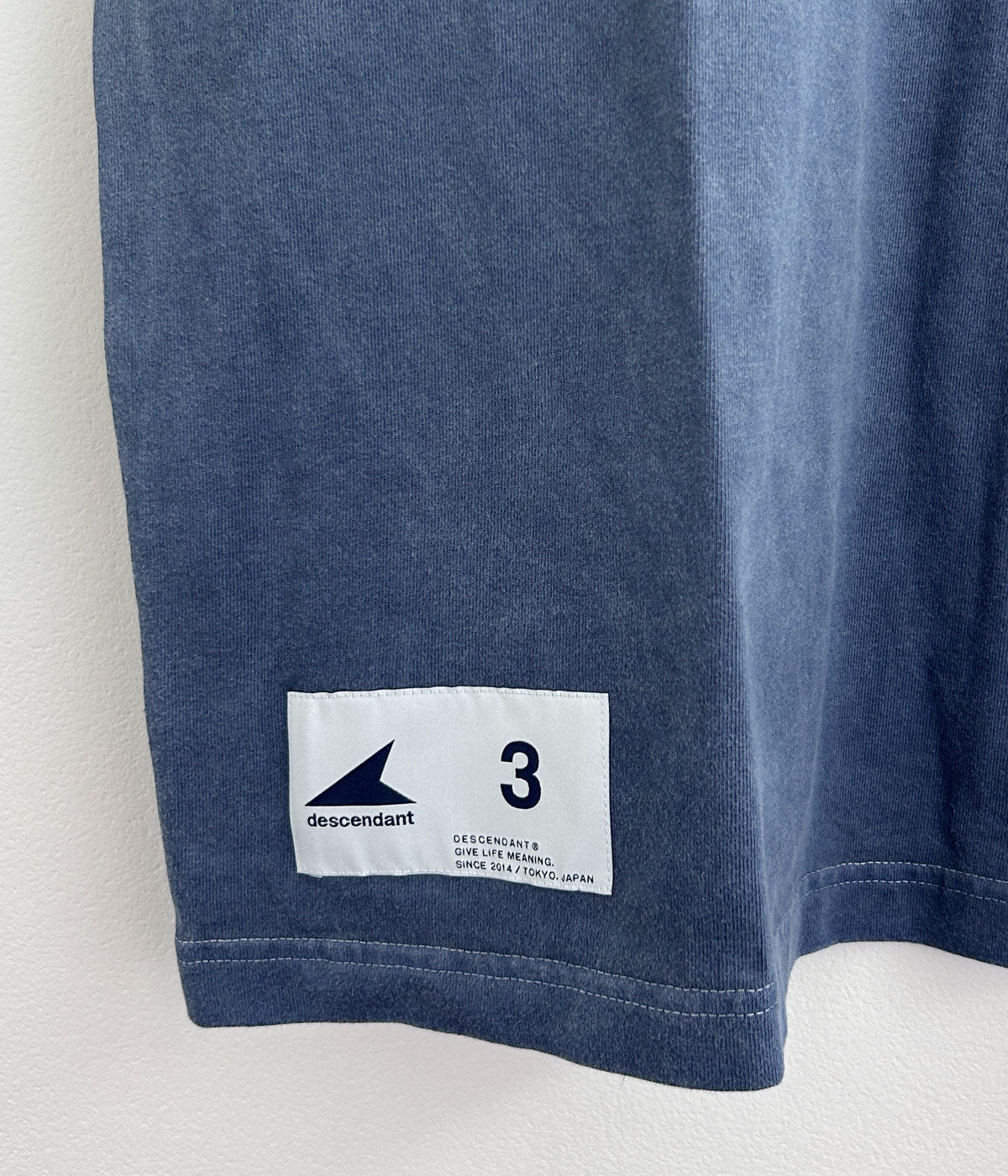 DESCENDANT/CACHALOT ORGANIC COTTON SS PIGMENT DYE (NAVY)