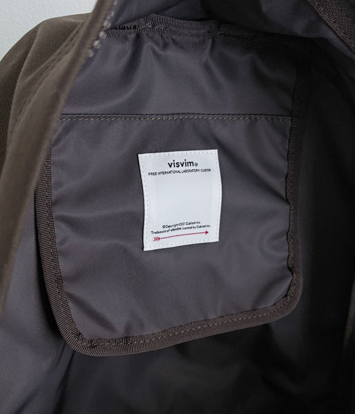 visvim/CORDURA RUCKSACK 22L II (DK.BROWN)