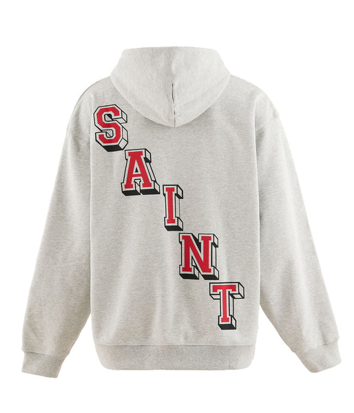 SAINT MICHAEL/M J SM FLC HOODIE/GREY