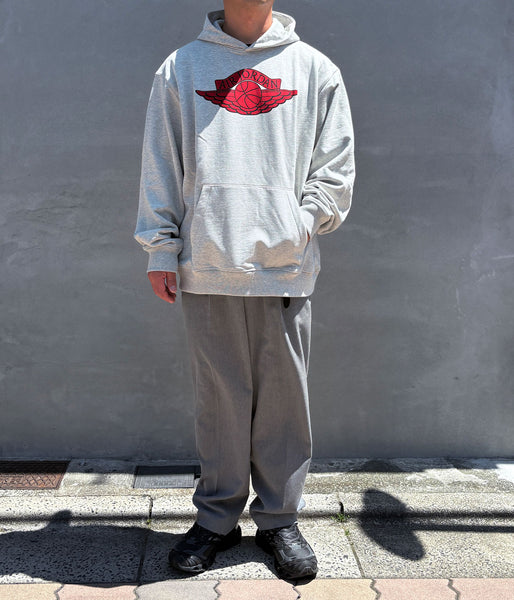 SAINT MICHAEL/M J SM FLC HOODIE/GREY