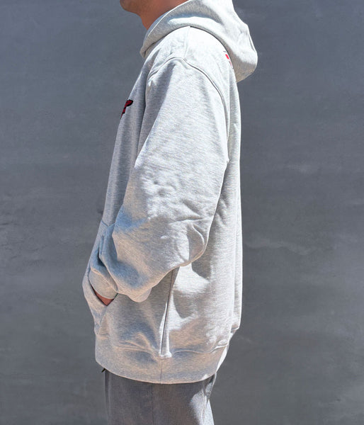 SAINT MICHAEL/M J SM FLC HOODIE/GREY