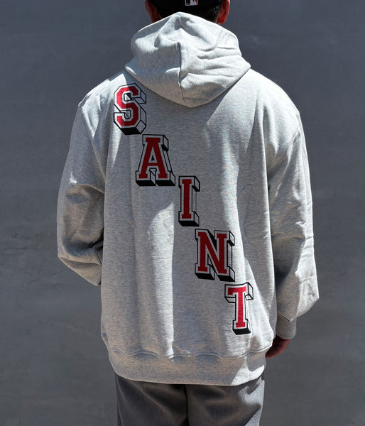 SAINT MICHAEL/M J SM FLC HOODIE/GREY