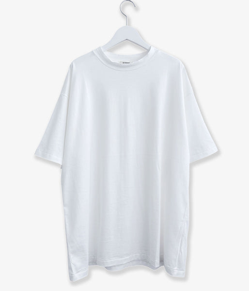 INTERIM/HIGH GAUGE SUVIN JERSEY S/S TEE (PURE WHITE)