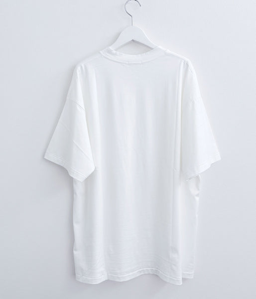 INTERIM/HIGH GAUGE SUVIN JERSEY S/S TEE (PURE WHITE)