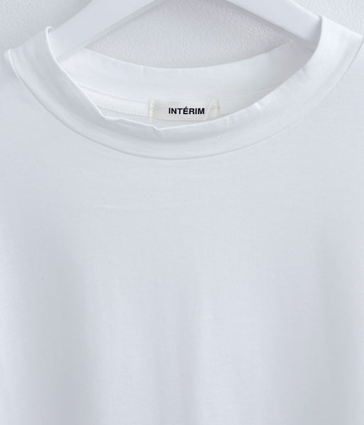 INTERIM/HIGH GAUGE SUVIN JERSEY S/S TEE (PURE WHITE)