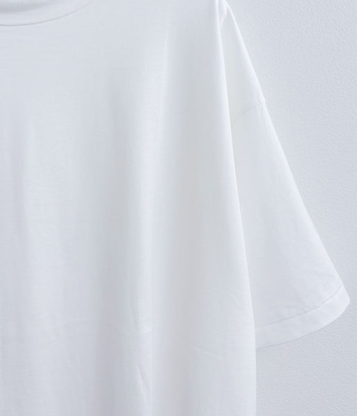 INTERIM/HIGH GAUGE SUVIN JERSEY S/S TEE (PURE WHITE)