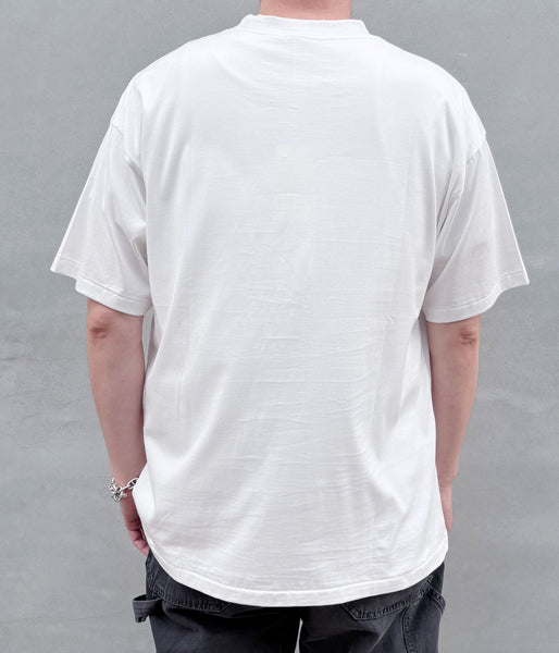 INTERIM/HIGH GAUGE SUVIN JERSEY S/S TEE (PURE WHITE)