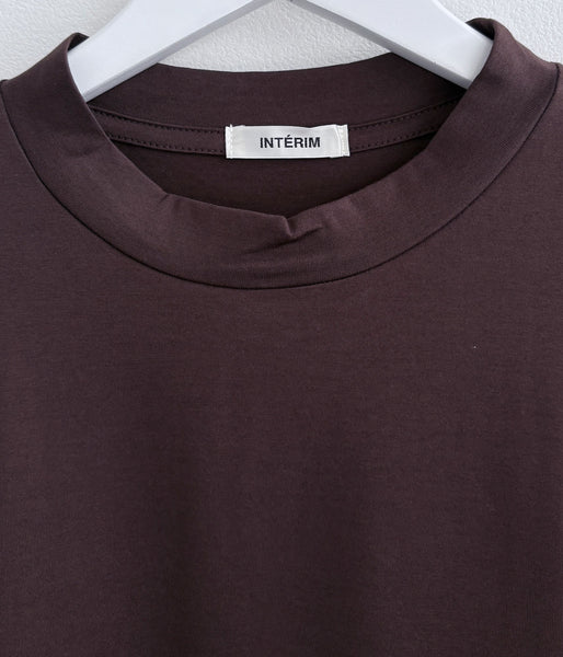 INTERIM/HIGH GAUGE SUVIN JERSEY S/S TEE (BROWN)