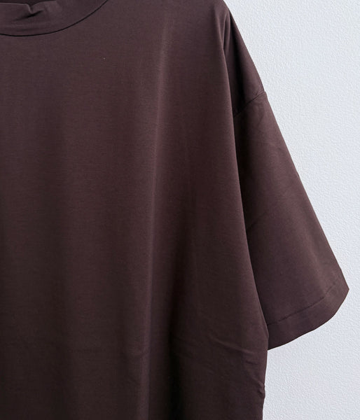 INTERIM/HIGH GAUGE SUVIN JERSEY S/S TEE (BROWN)