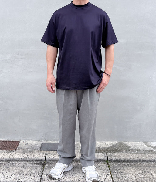 INTERIM/HIGH GAUGE SUVIN JERSEY S/S TEE (ROYAL D.PUPLE)