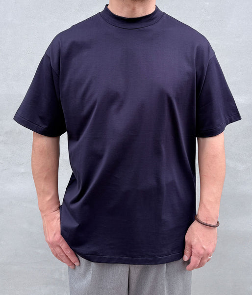 INTERIM/HIGH GAUGE SUVIN JERSEY S/S TEE (ROYAL D.PUPLE)