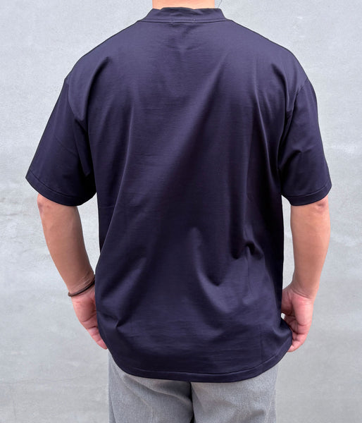 INTERIM/HIGH GAUGE SUVIN JERSEY S/S TEE (ROYAL D.PUPLE)