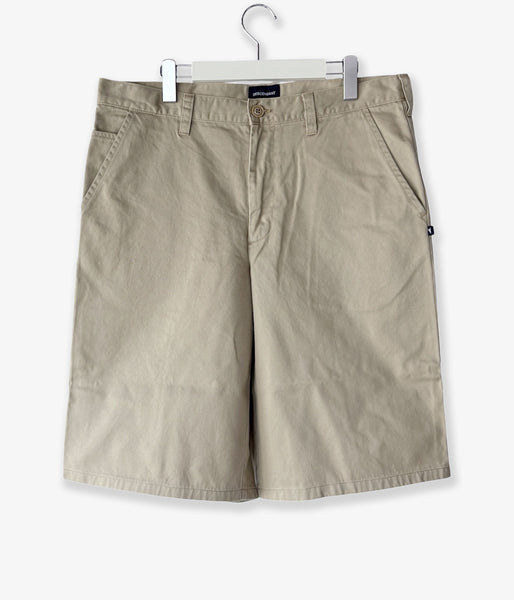 DESCENDANT/PIT TWILL SHORTS (BEIGE)