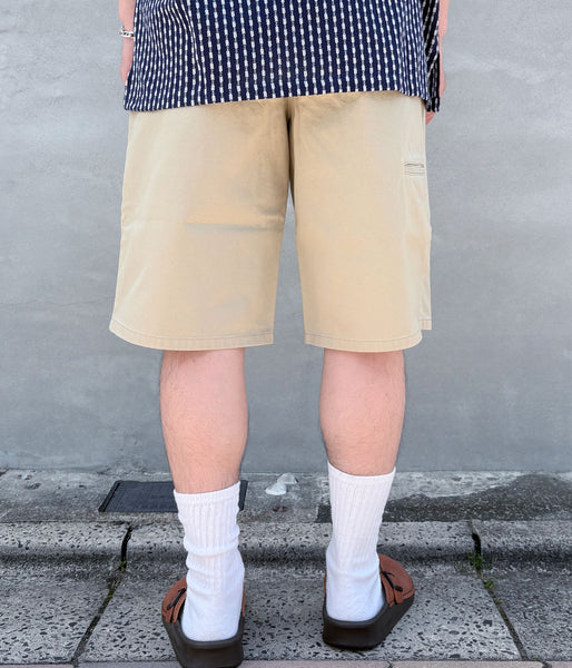 DESCENDANT/PIT TWILL SHORTS (BEIGE)