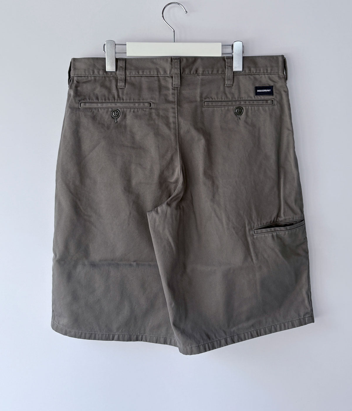 DESCENDANT/PIT TWILL SHORTS (GRAY)