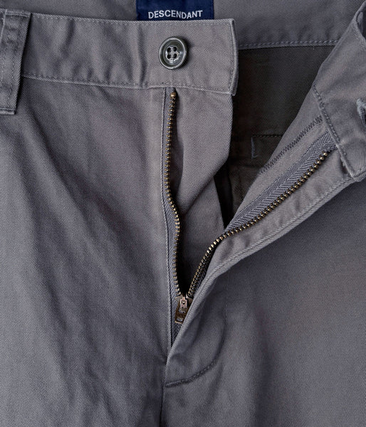 DESCENDANT/PIT TWILL SHORTS (GRAY)