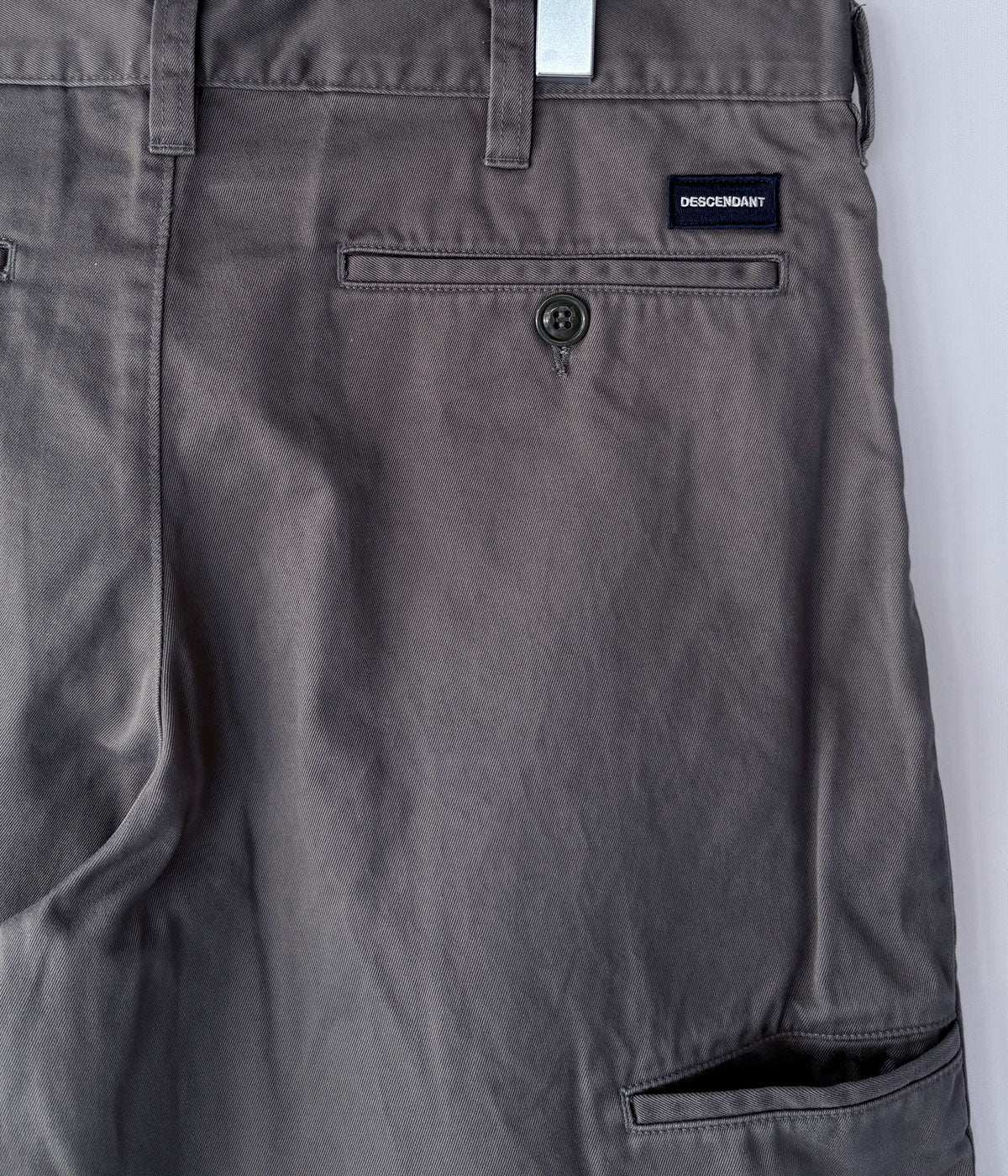 DESCENDANT/PIT TWILL SHORTS (GRAY)