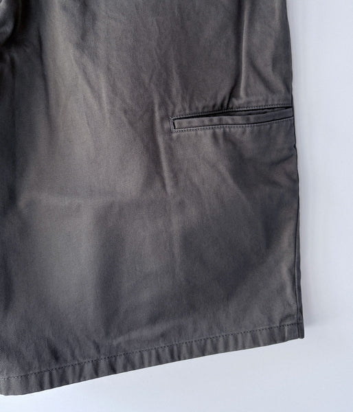 DESCENDANT/PIT TWILL SHORTS (GRAY)