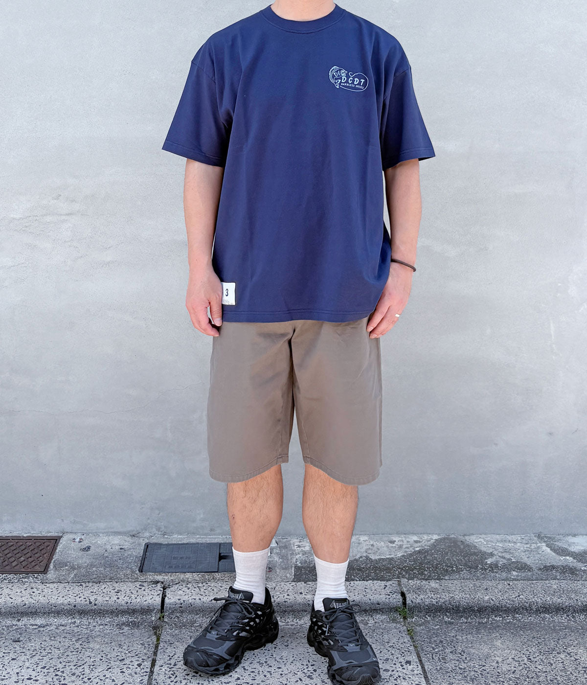 DESCENDANT/PIT TWILL SHORTS (GRAY)