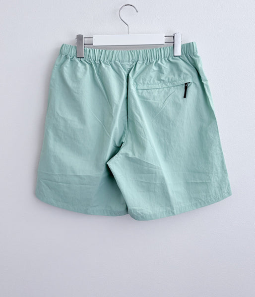 Goldwin/NYLON SHORTS (OPAL GREEN)