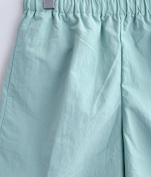 Goldwin/NYLON SHORTS (OPAL GREEN)
