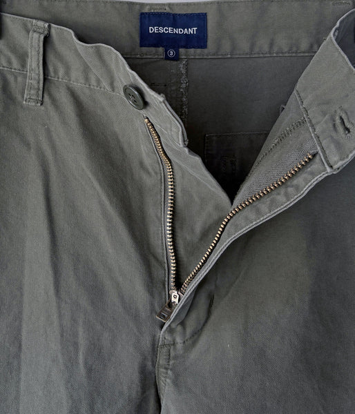 DESCENDANT/DIY DUCK SHORTS (OLIVE DRAB)