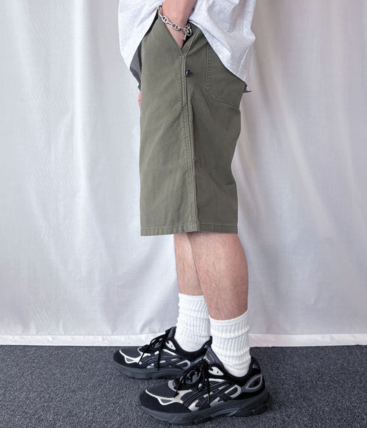 DESCENDANT/DIY DUCK SHORTS (OLIVE DRAB)