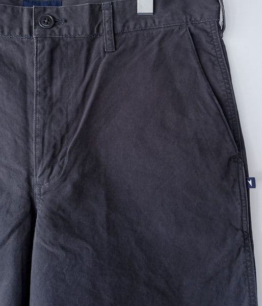 DESCENDANT/DIY DUCK SHORTS (BLACK)