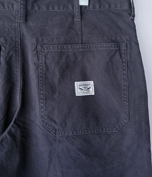 DESCENDANT/DIY DUCK SHORTS (BLACK)