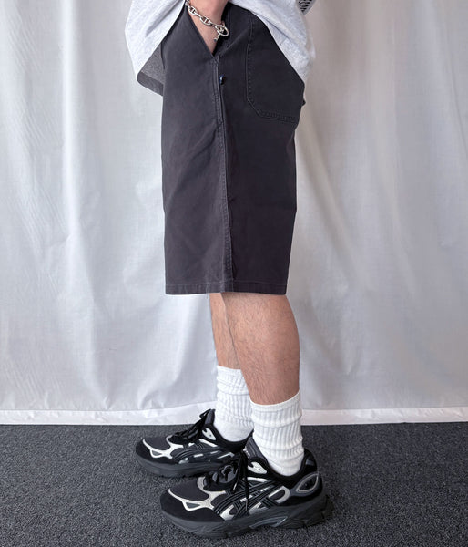 DESCENDANT/DIY DUCK SHORTS (BLACK)