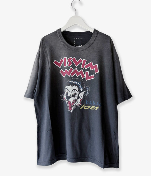 visvim/JUMBO TEE S/S BTL DMGD