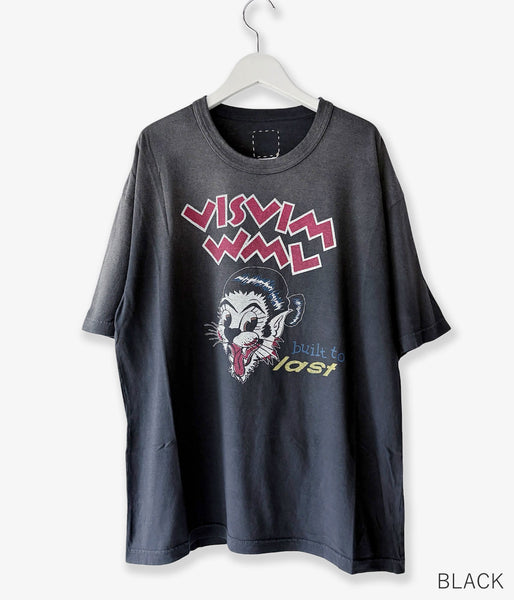 visvim/JUMBO TEE S/S BTL DMGD