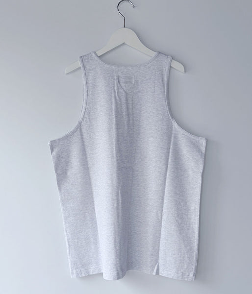 DESCENDANT/CACHALOT ORGANIC COTTON TANKTOP (GRAY)