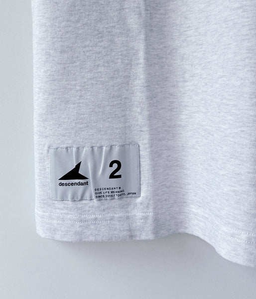 DESCENDANT/CACHALOT ORGANIC COTTON TANKTOP (GRAY)