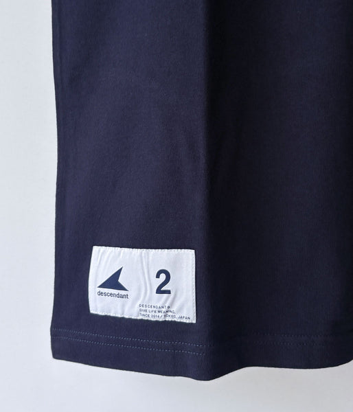 DESCENDANT/CACHALOT ORGANIC COTTON TANKTOP (NAVY)