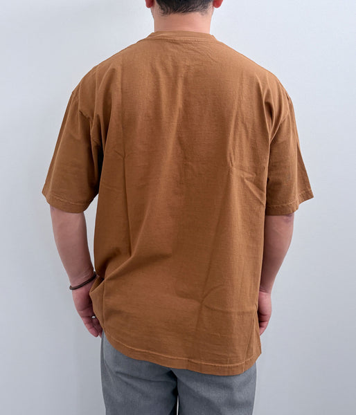LQQK Studio/STONE MAN TEE (BROWN)