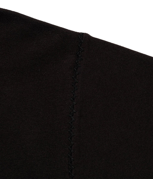 LQQK Studio/BORDER STITCH TEE (BLACK BLUE ORANGE)