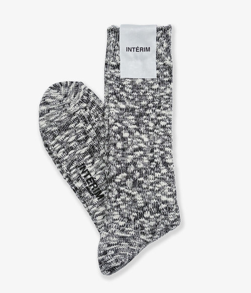 INTERIM/SLUB COTTON HEATHER SOCKS